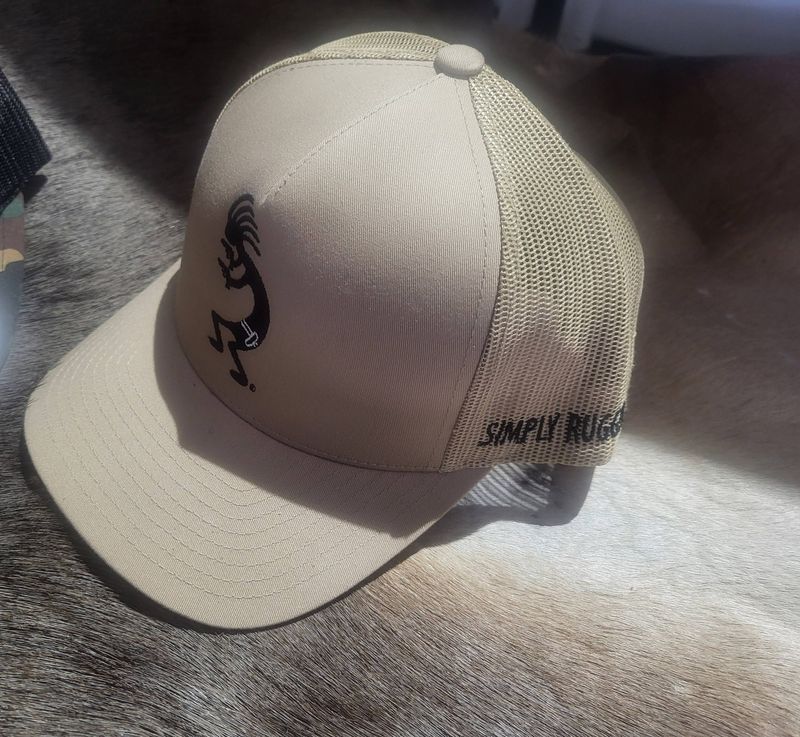 Tan Kokopelli Hat