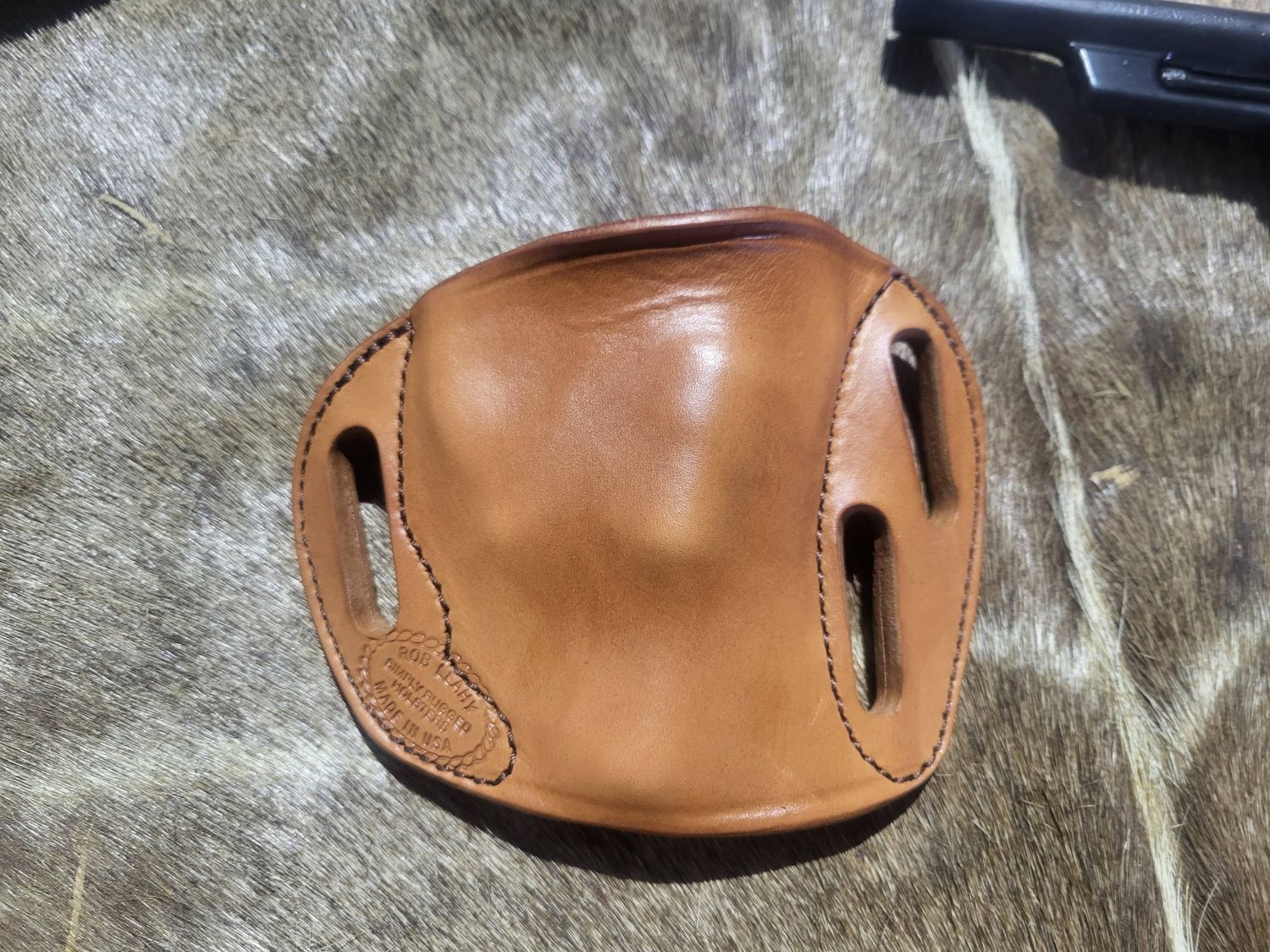 Silver Dollar fits 2" Ruger LCR, RH Tan