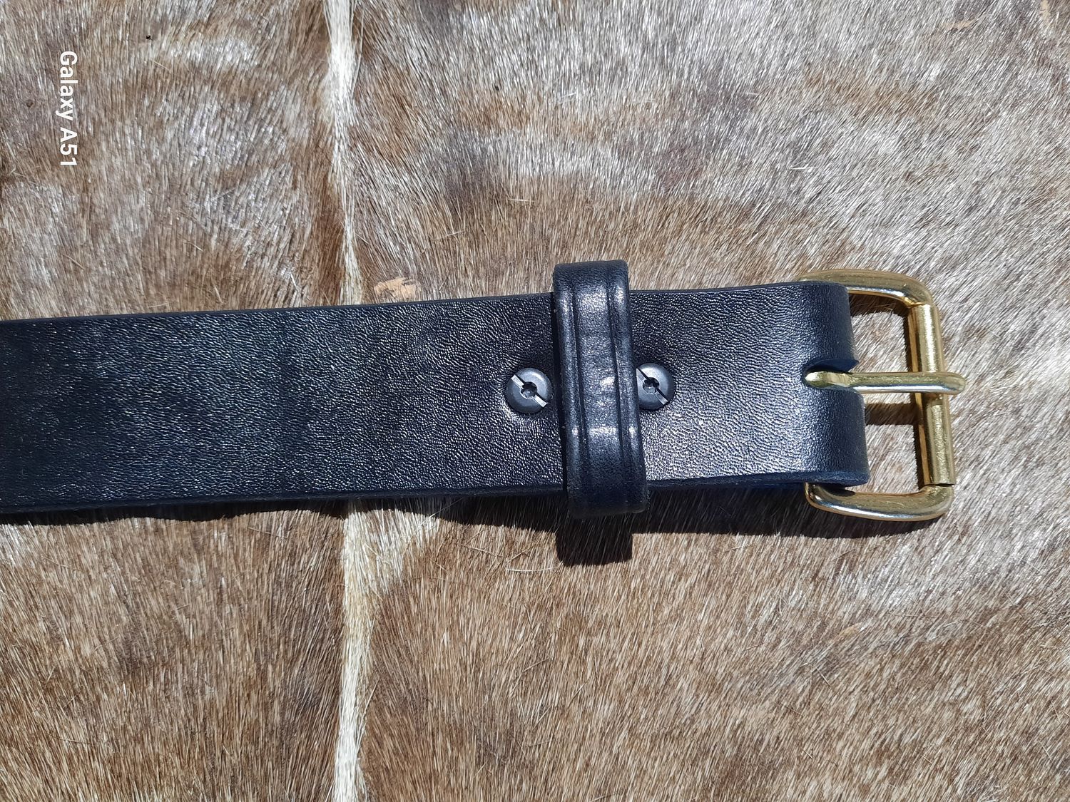 Single Layer Belt - 1.75" X 33" Black