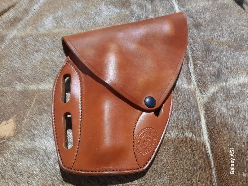 All American fits 4" Python, GP100, Trooper, LEFT HAND, Tan