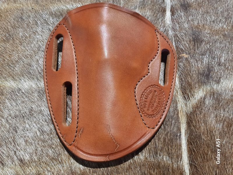 Silver Dollar fits SW J Frame 3", LEFT HAND, Tan