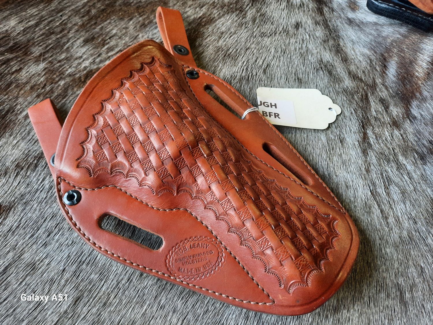 Sourdough fits BFR 5", RH, Basketweave, IWB, Tan
