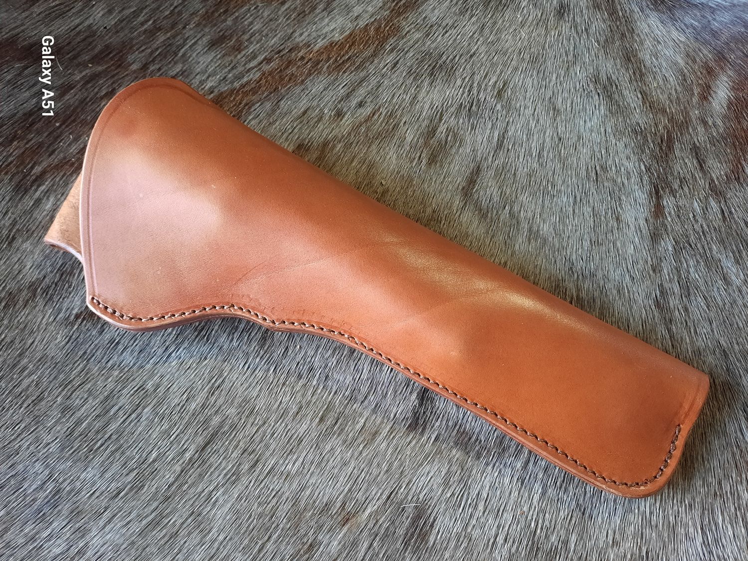 Cattleman fits Colt Single Action Army 7.5", RH, 1.75" tunnel loop, Tan