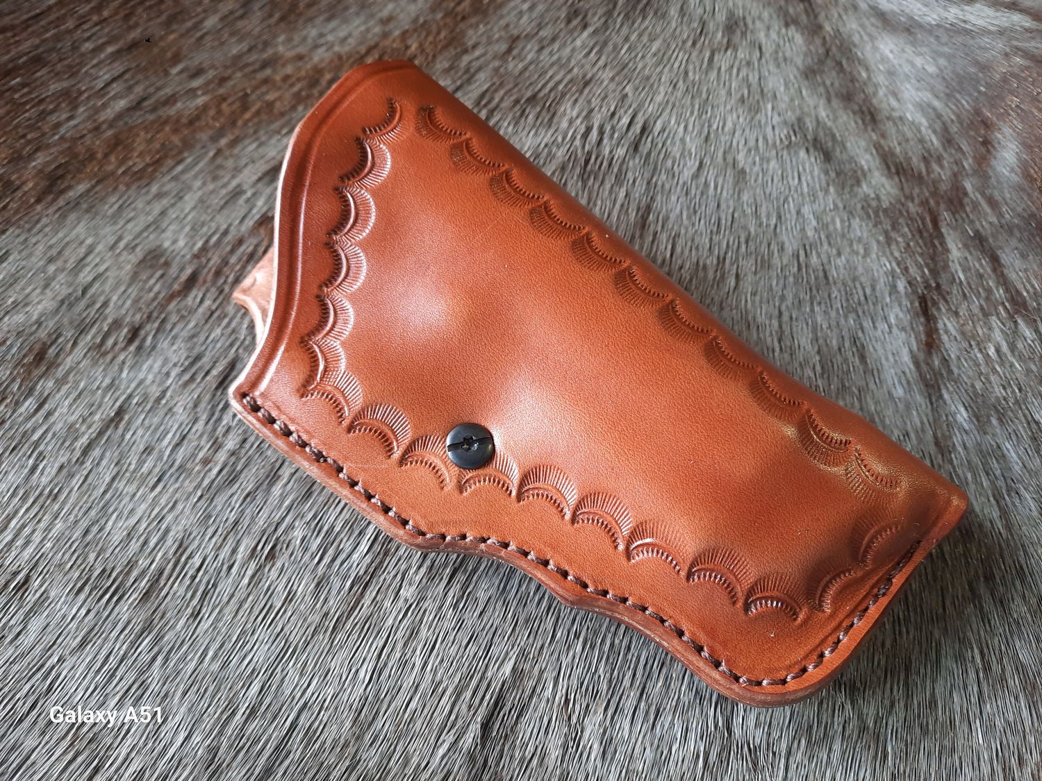 Range Master fits Beretta M9/92B, RH, Border Stamped, Tan