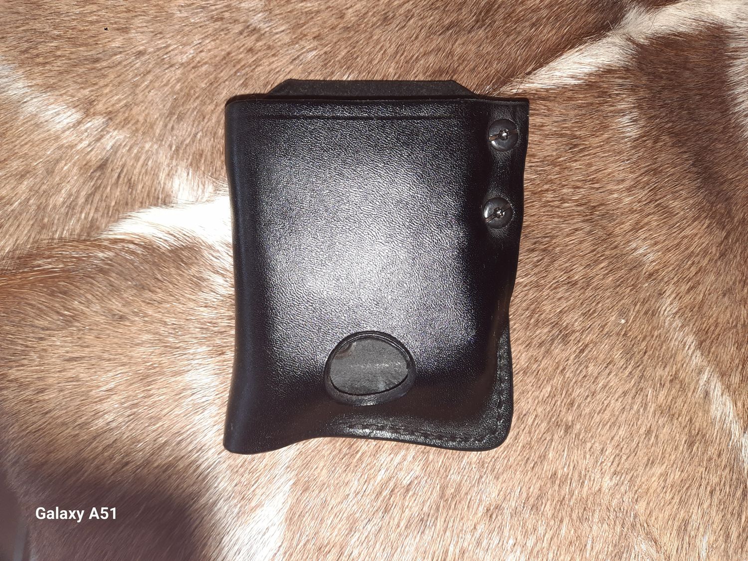 Scout Rifle Pouch - Black - with tension screws
