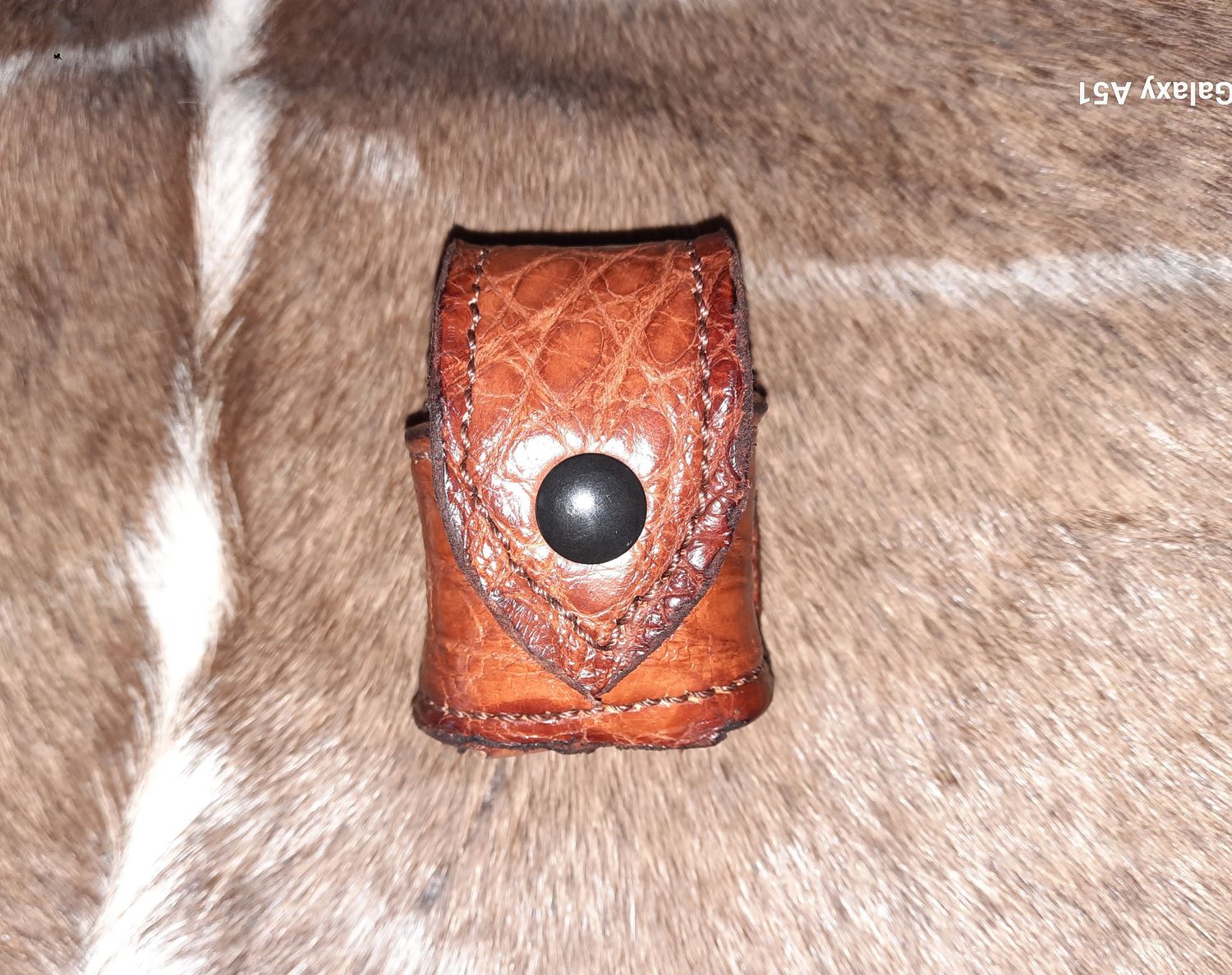 Solo Speed Loader Pouch with Cognac Gator