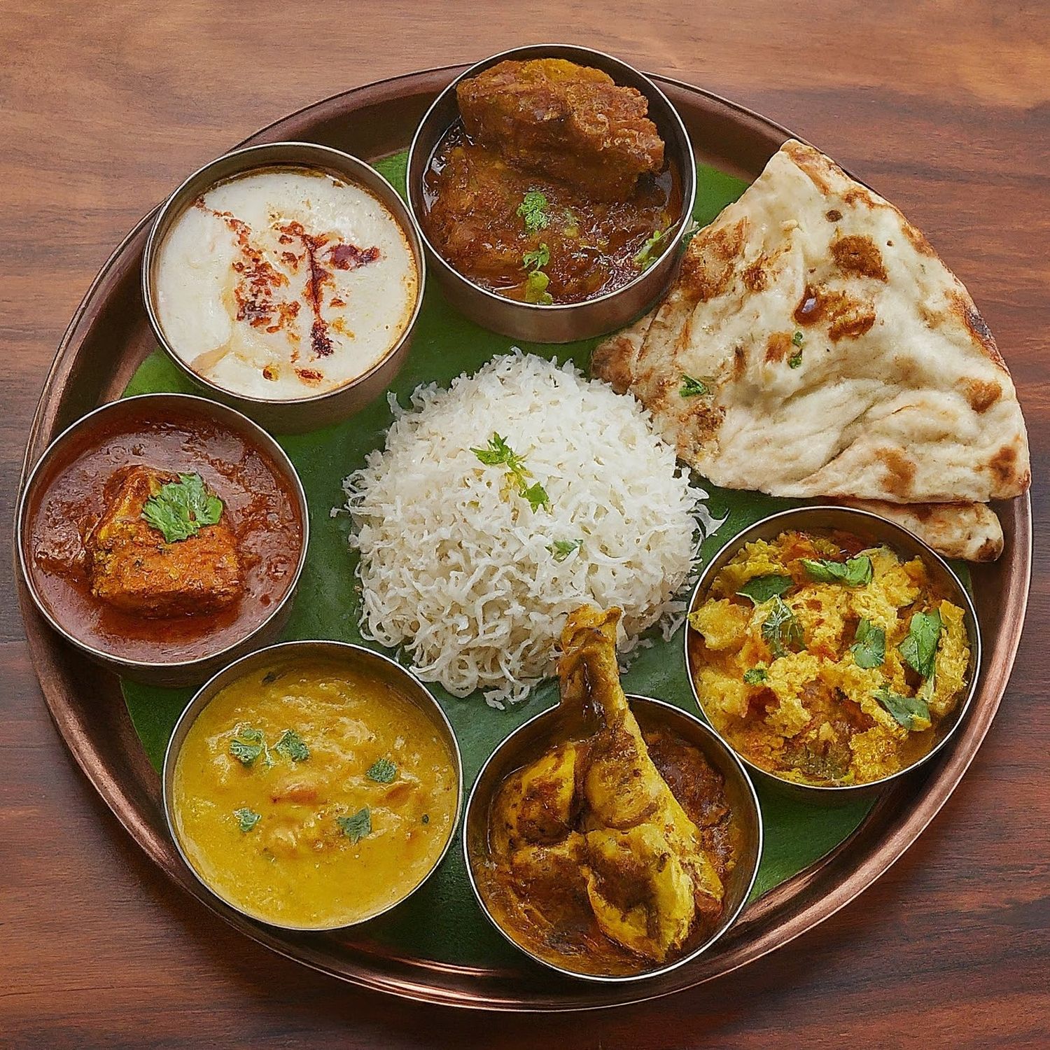 Chicken Thali