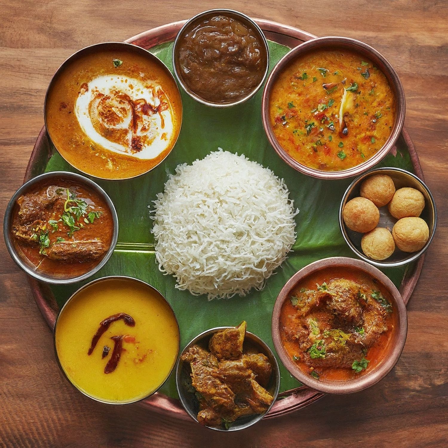 Goat Thali