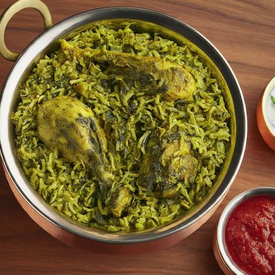 Gongura Chicken Biryani