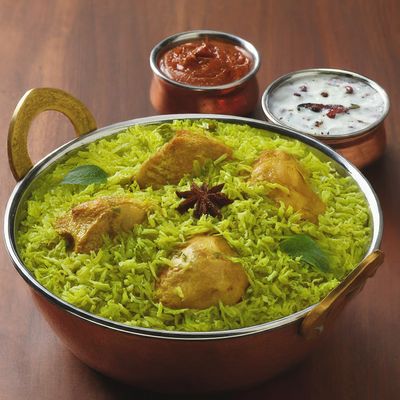 Gongura Chicken Pulav
