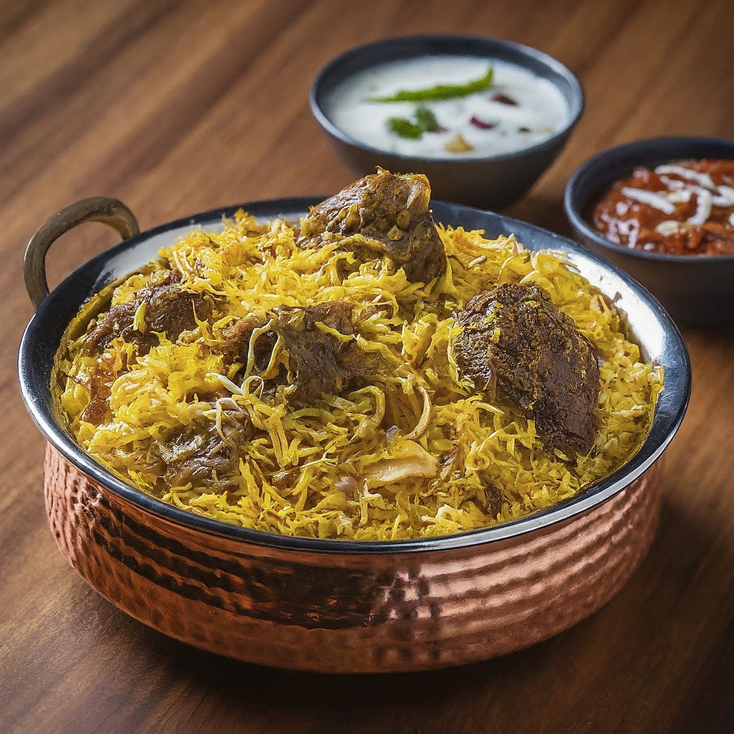 Goat Dum Biryani