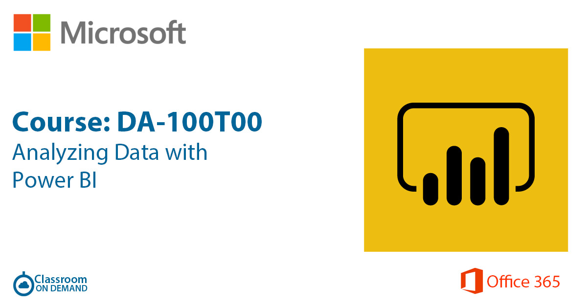 Analyzing Data with Power BI