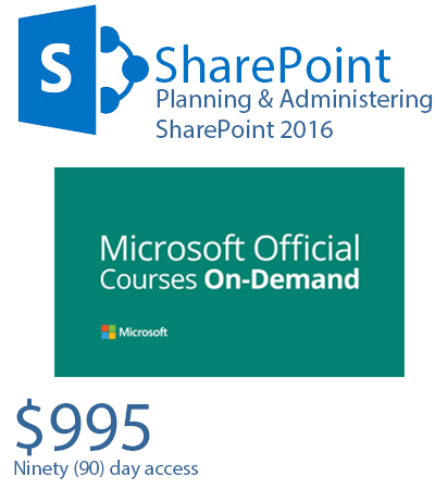 Planning and Administering SharePoint 2016