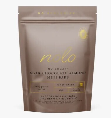 Nolo Mylk Chocolate Almond Mini Bars