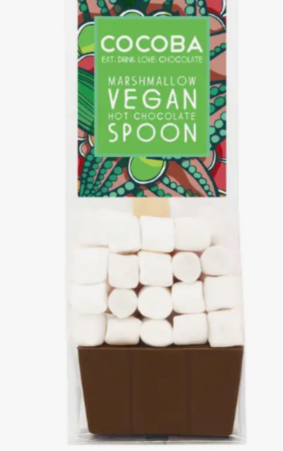 Vegan Marshmallow Hot Cocoa Stirrer