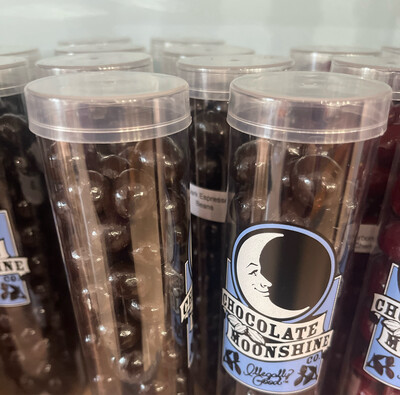 Chocolate Covered Espresso Beans Snack Tubes