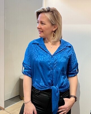 My stylisch blouse blue