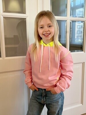 Fun Fun sweater pink / yellow