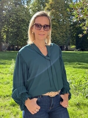 Conny green blouse