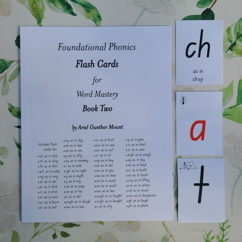Book Two Printed Flash Cards