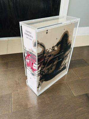 Antoni Tàpies. Libro con tres Grabados &quot;Tàpies Empremta&quot;