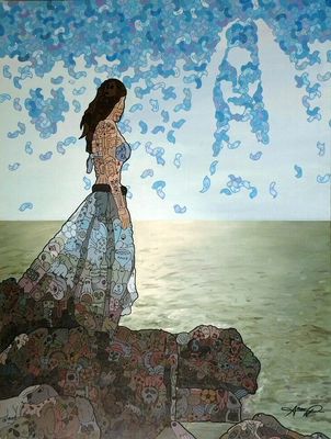 La niña de los corales