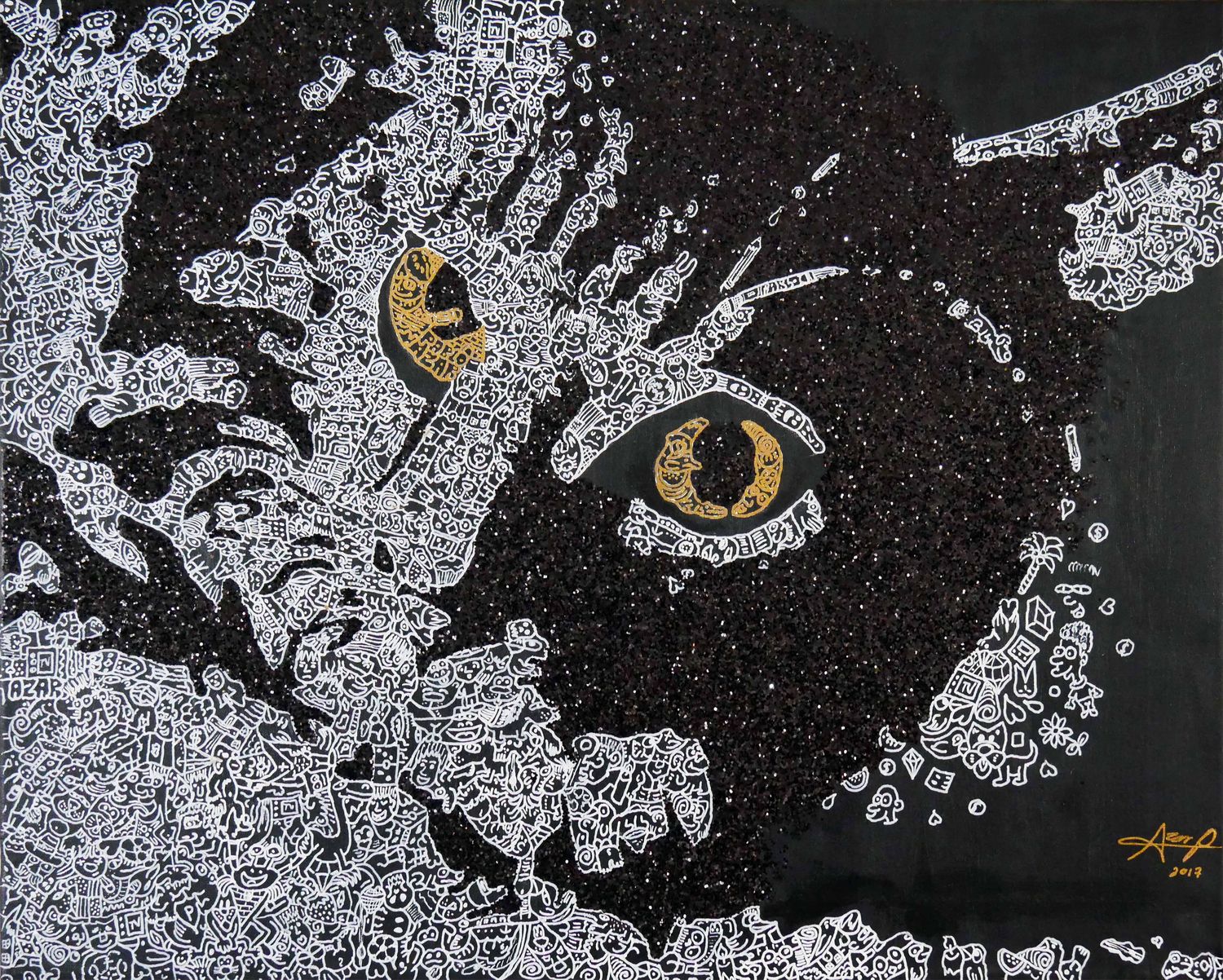 Shine cat