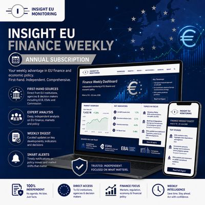 Insight EU Finance Weekly - Annual Subscription Insight EU Finance Weekly - Annual Subscription