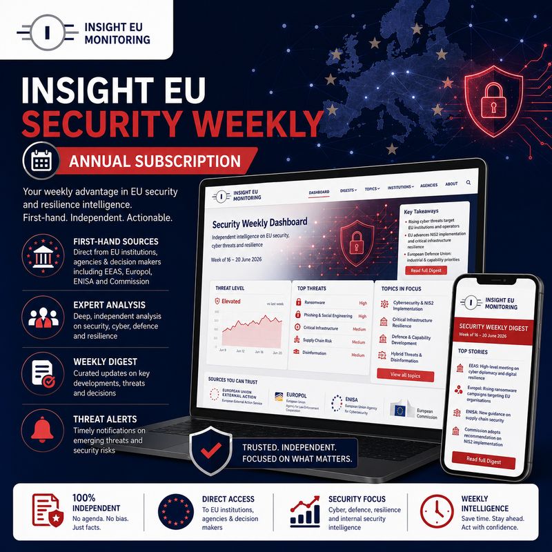 Insight EU Security Weekly - Annual Subscription