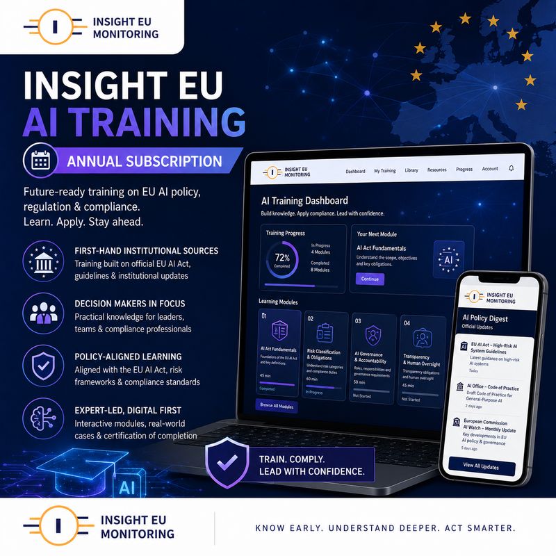 Insight EU - AI Training - Annual Subscription