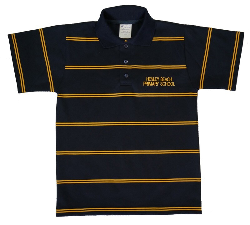 Henley Beach PS - Striped Polo Top