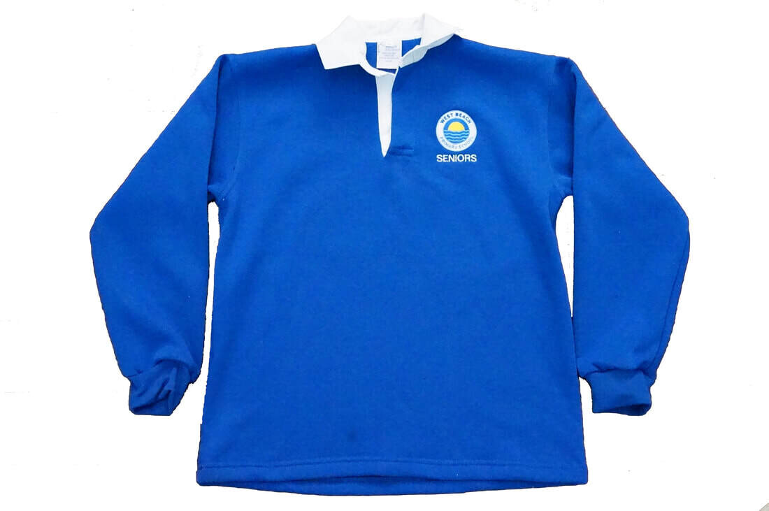 West Beach PS - 2027 Leavers Rugby Top  ORDERING WINDOW ENDS ON 23TH OCTOBER 26