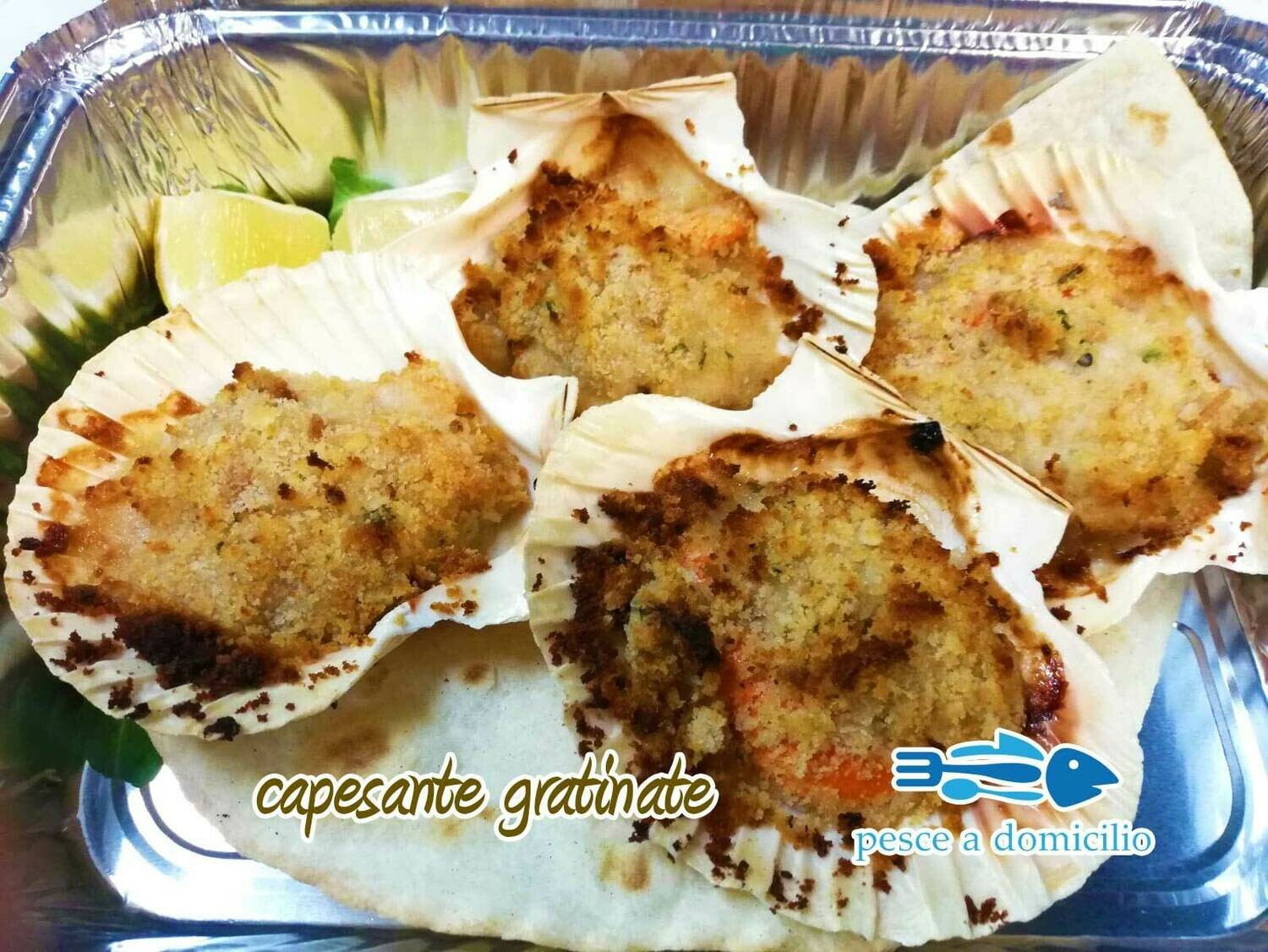 Cappesante gratinate