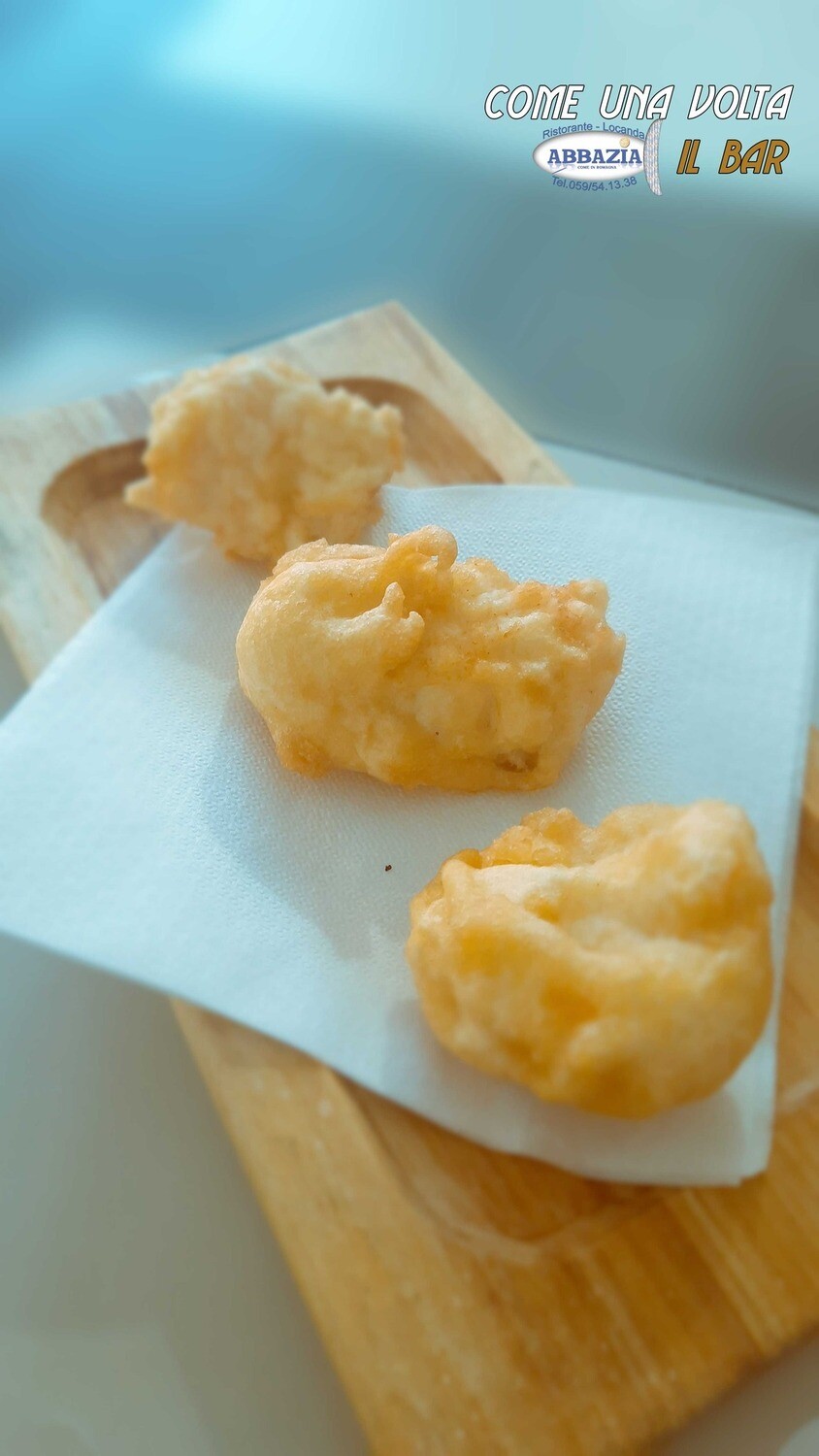 Frittelle di baccalà