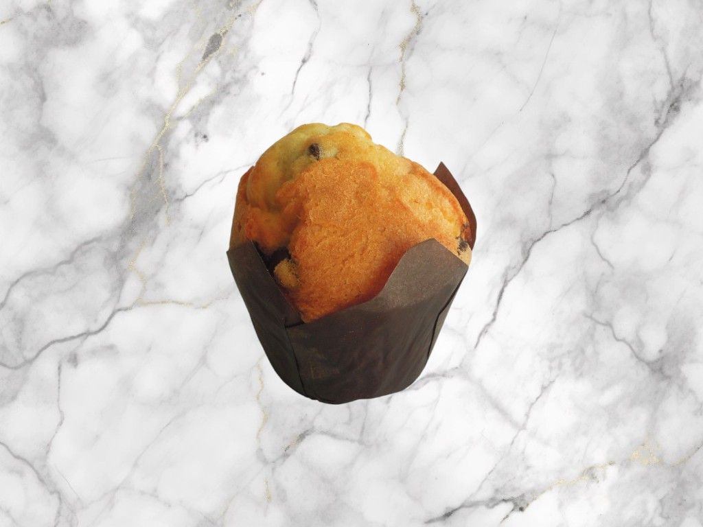 Muffin met chocolade