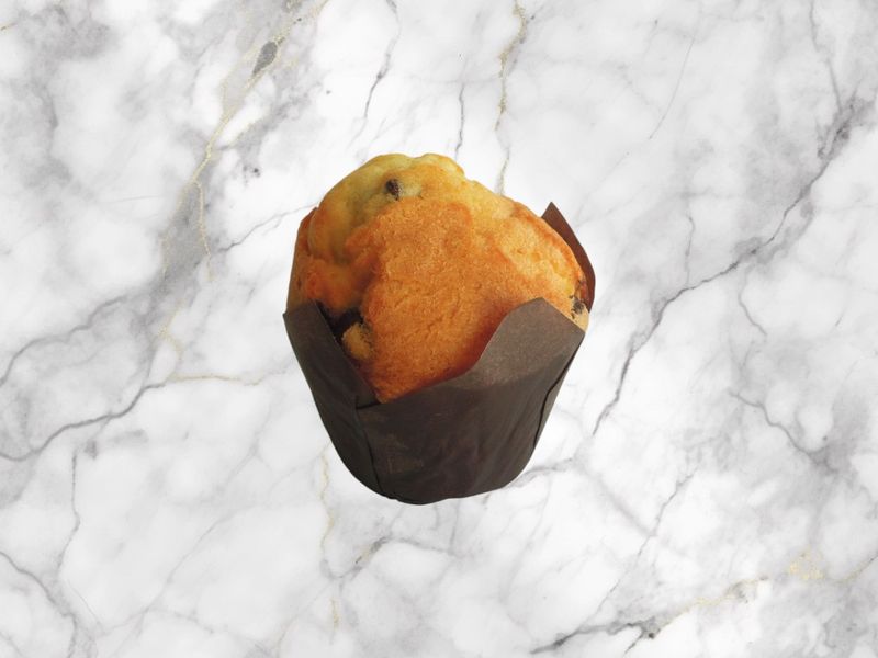 Muffin met chocolade
