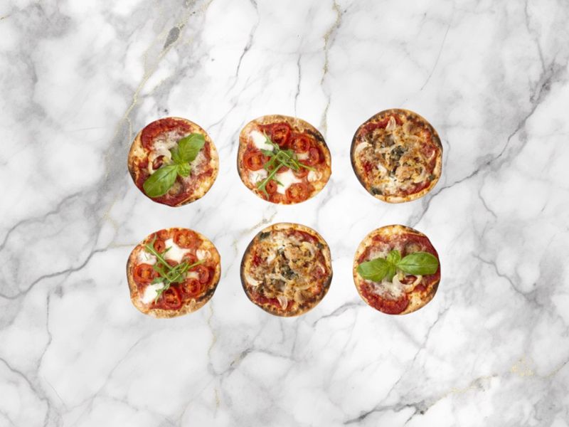 Mix van mini pizza's ( 20 stuks )