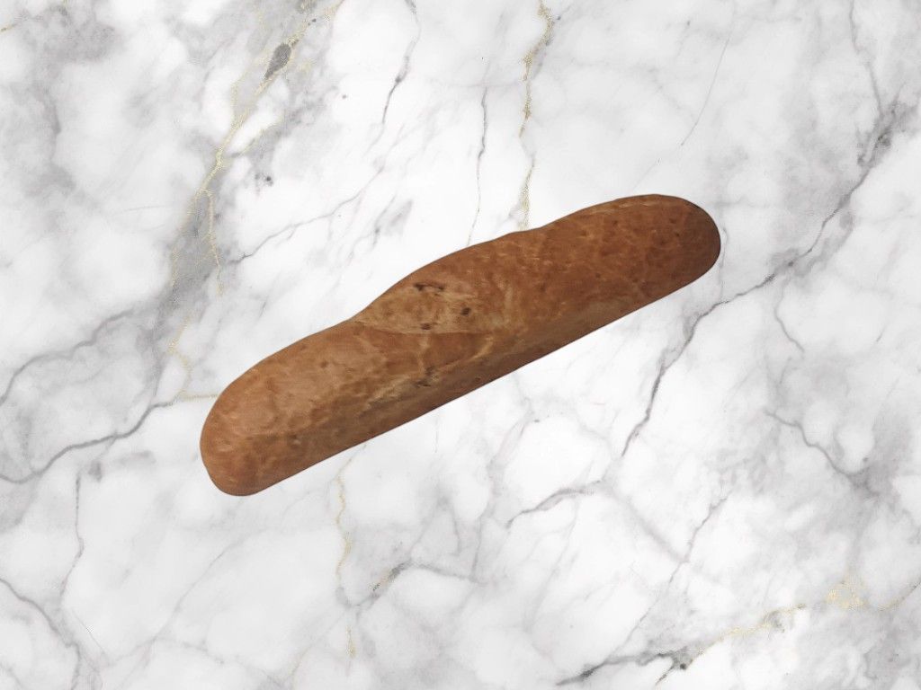 Half stokbrood bruin