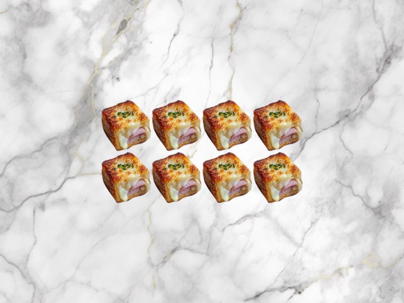 Mix van mini croque monsieurs ( 24 stuks )