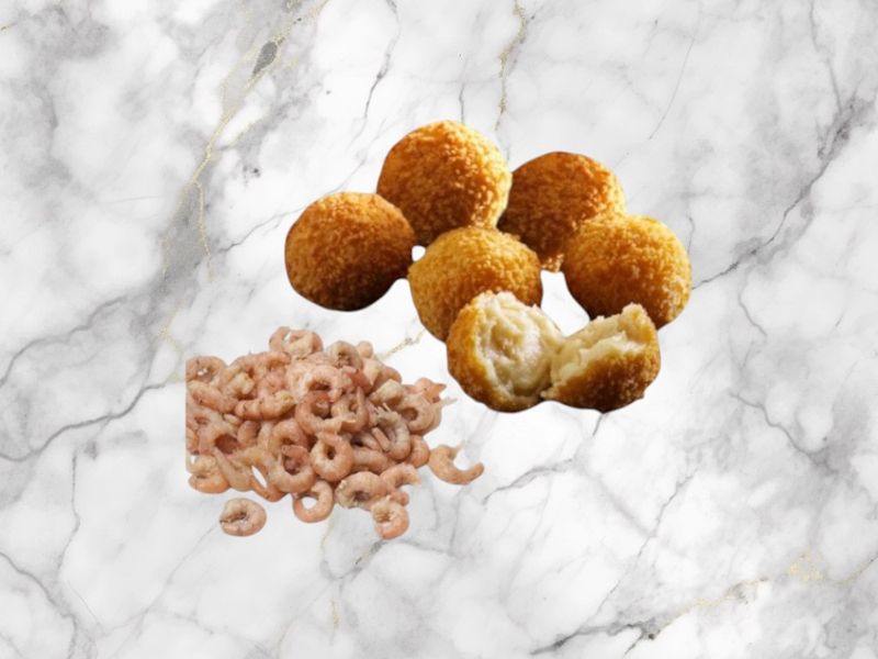 Mini garnaalkroketjes ( 10 stuks )