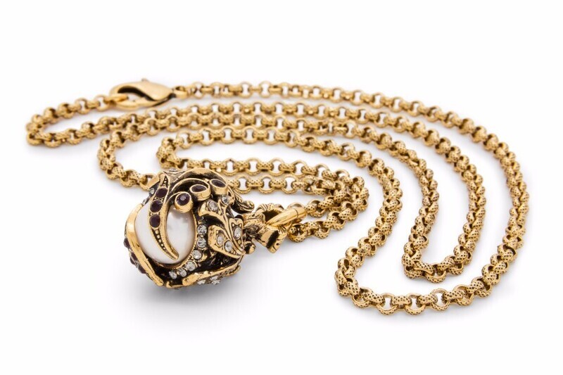 Collana pendente perla
