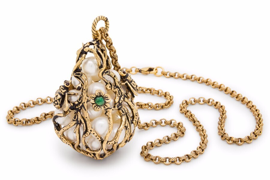 Collana nido di rami