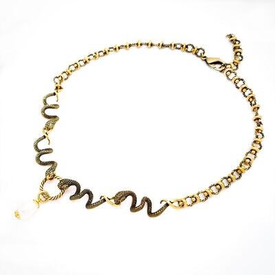 Collana quattro serpenti