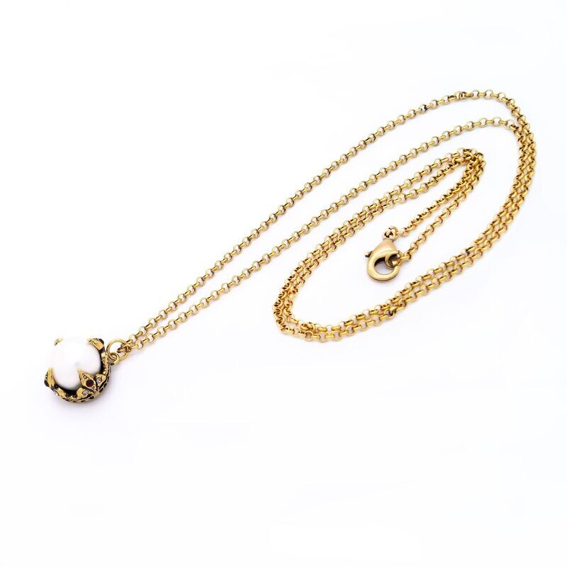 Collana corona perla