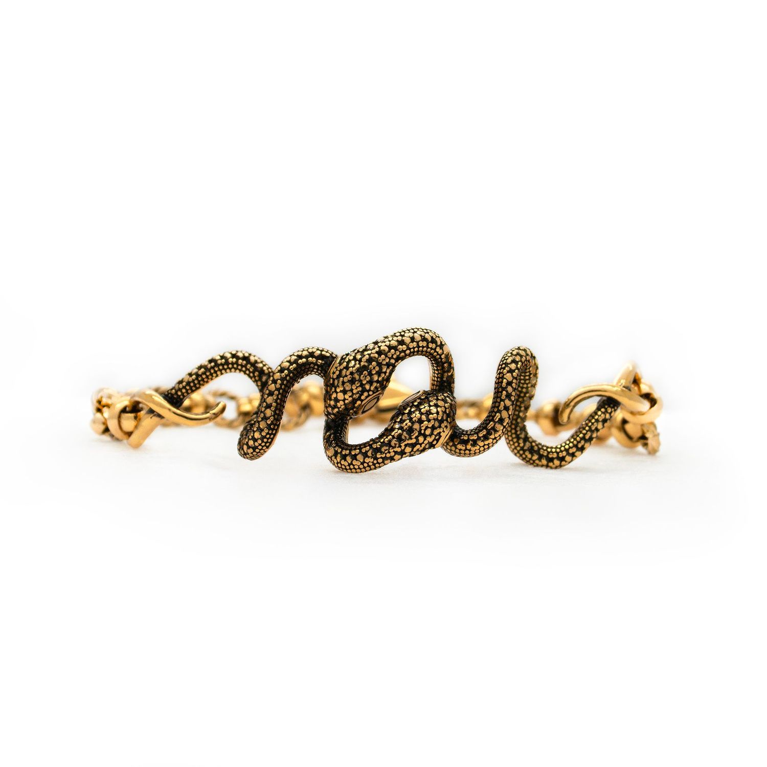 Bracciale serpenti intrecciati