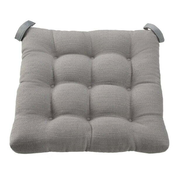 Indoor Chair Cushions 2 Pack, Chair pad polyester Fiber, 16 in x 15.5 in