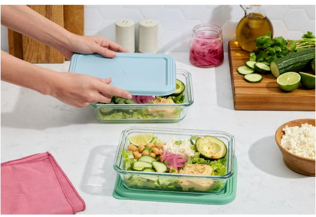 Containers 4.5 cup 4pc meal Prep set