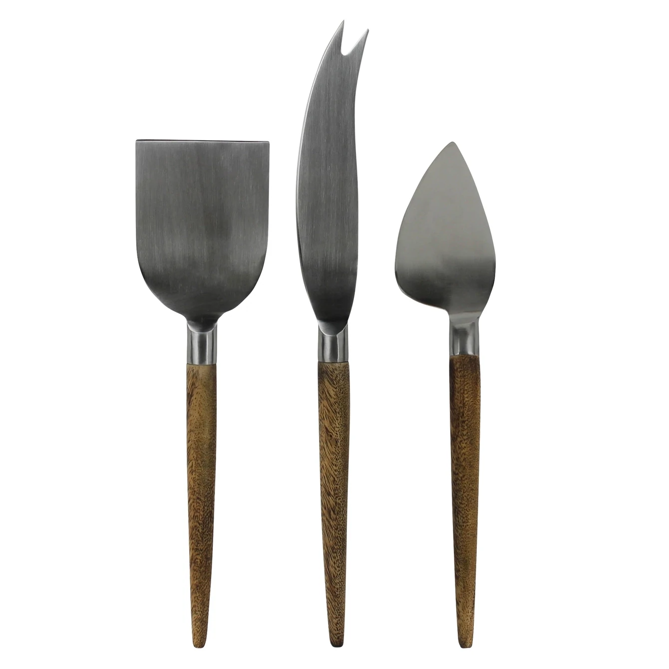 Cheese Tools  Set of 3 Wood &amp; Stainless