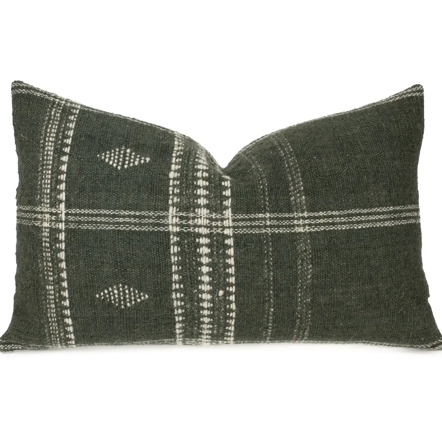 Sheep &amp; Goat Wool Gray Pillow