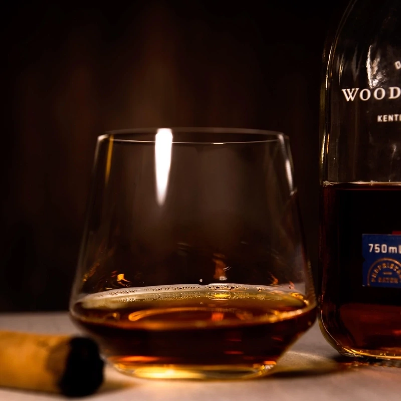 Crystal Old Fashioned Whiskey Glasses - Set of 4